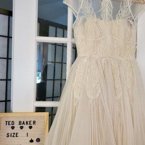 Ted Baker Miyaa Feather Modern Dress